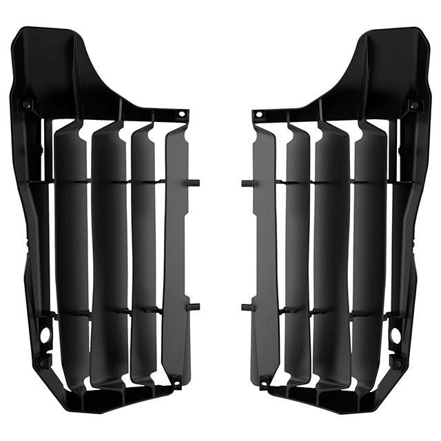 Aletines radiador Honda CRF250R 20-21 Polisport - negro 8474100001