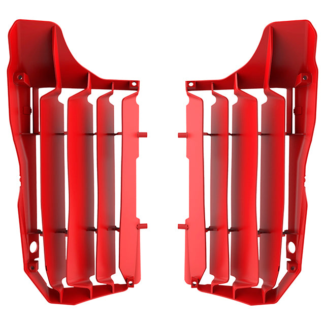 Aletines radiador Honda CRF250R 20-21 Polisport - rojo CR04 8474100002