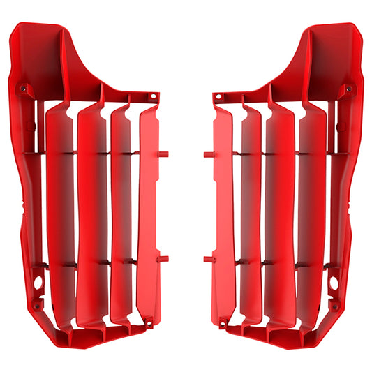 Aletines radiador Honda CRF250R 20-21 Polisport - rojo CR04 8474100002