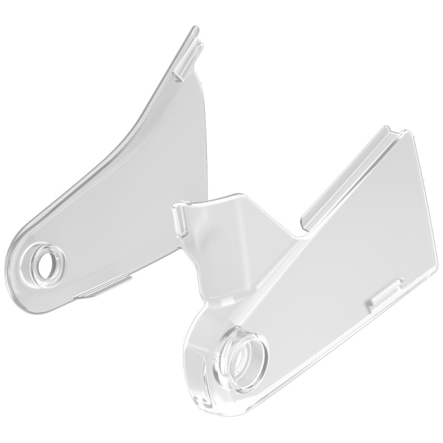 Protector adhesivos tapas laterales KTM SX/SX-F 19-20 / EXC/EXC-F 20-23 Polisport - transparente 8483500001