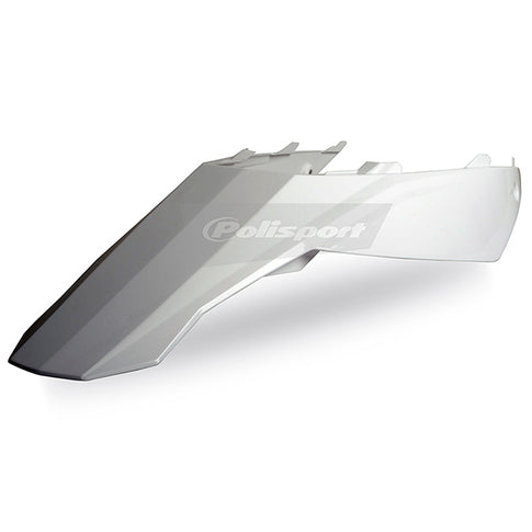 Guardabarros trasero y Tapas Laterales EC125/EC-E125/EC200/EC-E200/EC250/EC-E250/EC300/EC-E300/EC450/EC-E450 10-11 Polisport - blanco 8550800004
