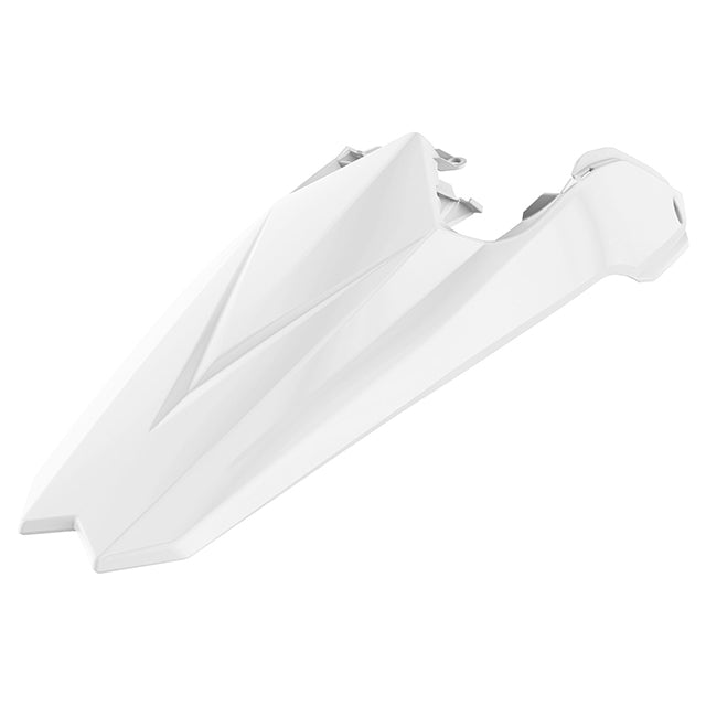 Guardabarros trasero y Tapas Laterales BetaRR250/300 2T 350/400/450 4T 18-19 Polisport - blanco 8556000001