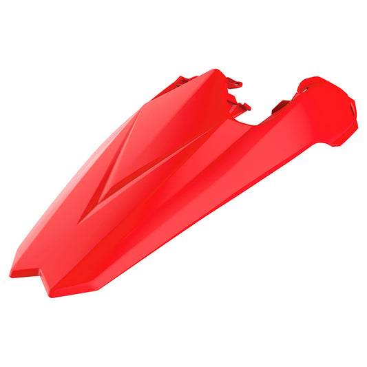 Guardabarros trasero y Tapas Laterales BetaRR250/300 2T 350/400/450 4T 18-19 Polisport - rojo beta 8556000004