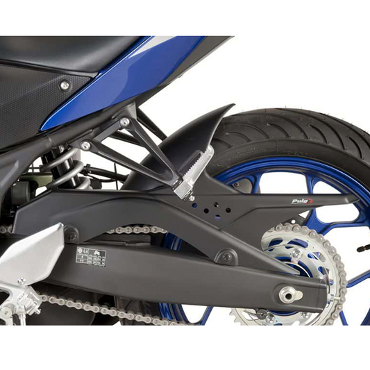 Guardabarros trasero Negro mate Yamaha MT-03 16-18'/ YZF R3 15-18' PUIG 8558J