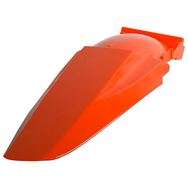 Guardabarros trasero KTM 125/250 SX sin tapas laterales 98-02 Polisport - naranja KTM 8560000003