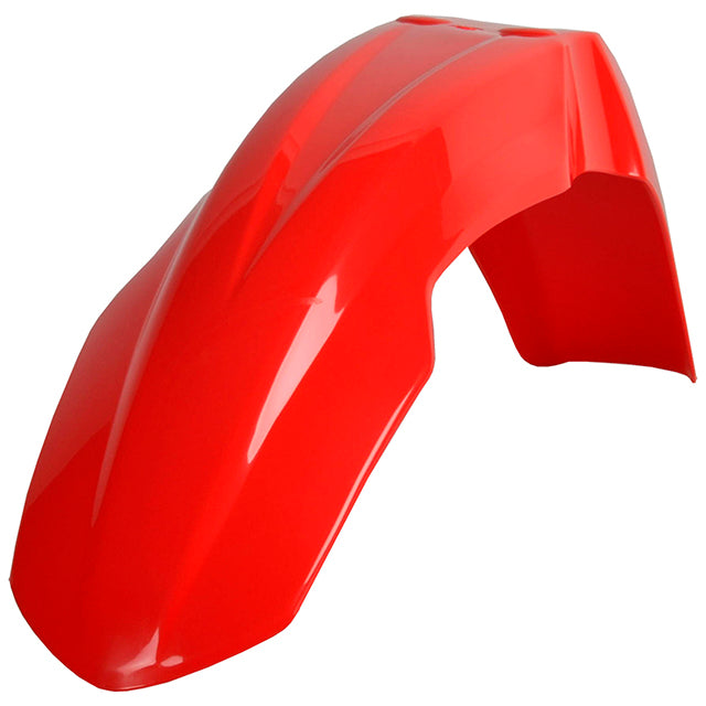 Guardabarros delantero Honda CRF250R 04-09 / CRF450R 04-08 / CR125R/CR250R 04-07 Polisport - rojo CR04 8562600003