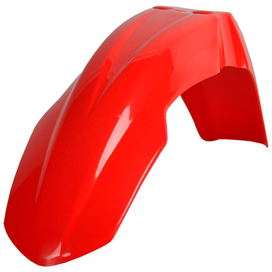Guardabarros delantero Honda CRF250R 04-09 / CRF450R 04-08 / CR125R/CR250R 04-07 Polisport - rojo CR04 8562600003
