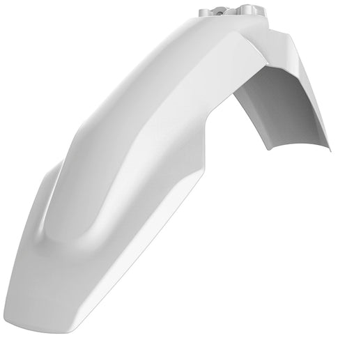 Guardabarros delantero Husqvarna TC125 FC250/350/450 16-22 / TC250 TX125 TE250/300 17-22 Polisport - blanco 8572400002