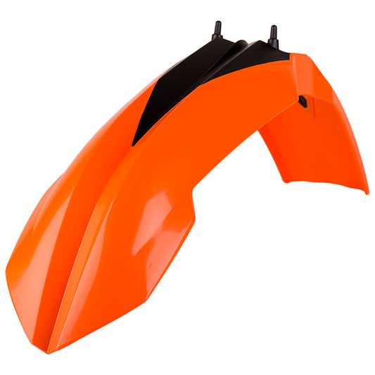 Guardabarros delantero KTM 85 SX 13-17 Polisport - naranja KTM claro 8573600001