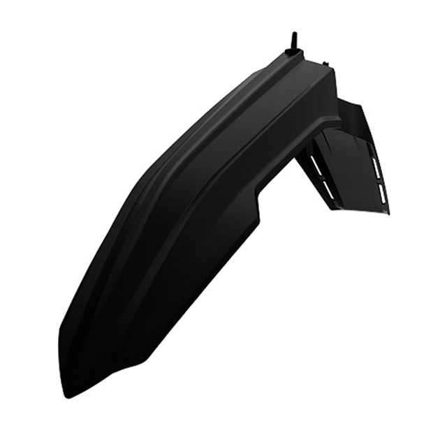 Guardabarros delantero Restyling RM125 / 250 RMZ 19 Style 01-08 Polisport - negro 8576800002