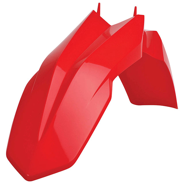 Guardabarros delantero EC125/EC200/EC250/EC300 13-14 12-17 Polisport - rojo 8581300002