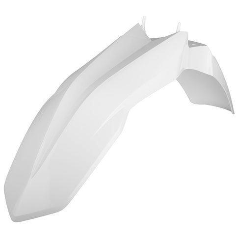 Guardabarros delantero EC125/EC200/EC250/EC300 12-17 Polisport - blanco 8581300004