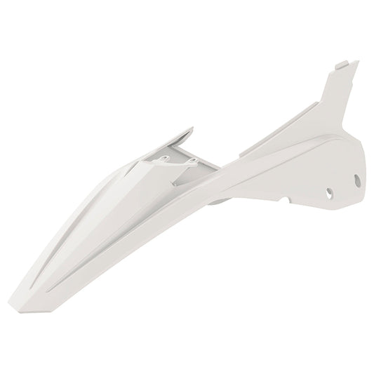Guardabarros trasero y Tapas Laterales BetaRR250/300 2T 350/400/450 4T 20-22 Polisport - blanco 8585300001
