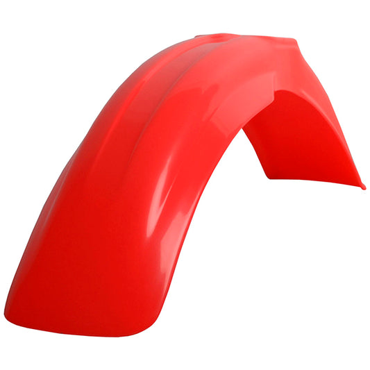 Guardabarros delantero Honda CR500R 90-01 / CR125R/CR250R 90-99 Polisport - rojo flúor 8591000010