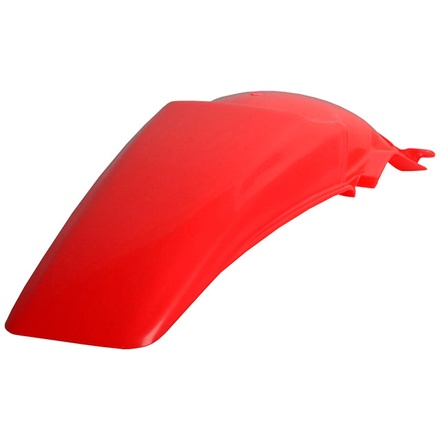 Guardabarros trasero CR125R 98-99 Polisport - rojo flúor 8593000003