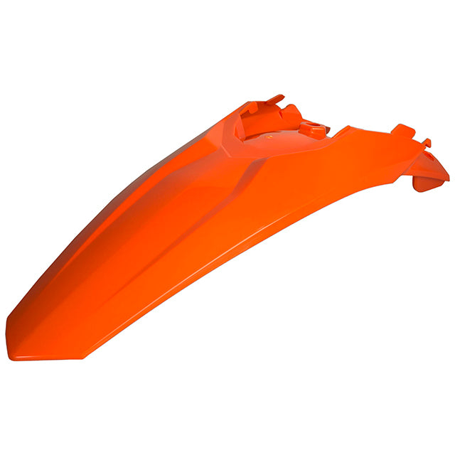 Guardabarros trasero KTM 125/ 50 SX sin tapas laterales 11-15 Polisport - naranja KTM 8595400007