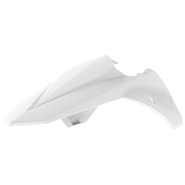 Guardabarros trasero y Tapas Laterales BetaRR250/300 2T 350/400/450 4T 13-17 Polisport - blanco 8595700002