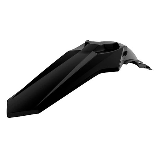 Guardabarros trasero Restyling RM125 / 250 01-08 Polisport - negro 8596200002
