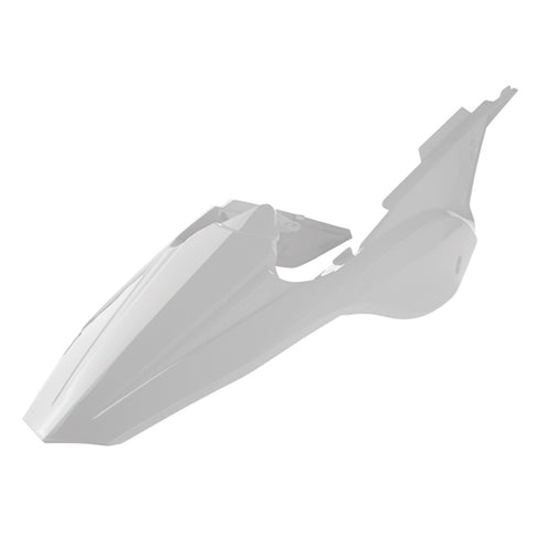 Rear mudguard and Side Panels Restyling Beta RR 2T/4T 18-19 Polisport - white
