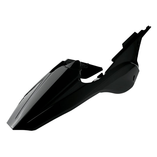 Guardabarros trasero y Tapas Laterales Restyling Beta RR 2T/4T 18-19 Polisport - negro 8596300003