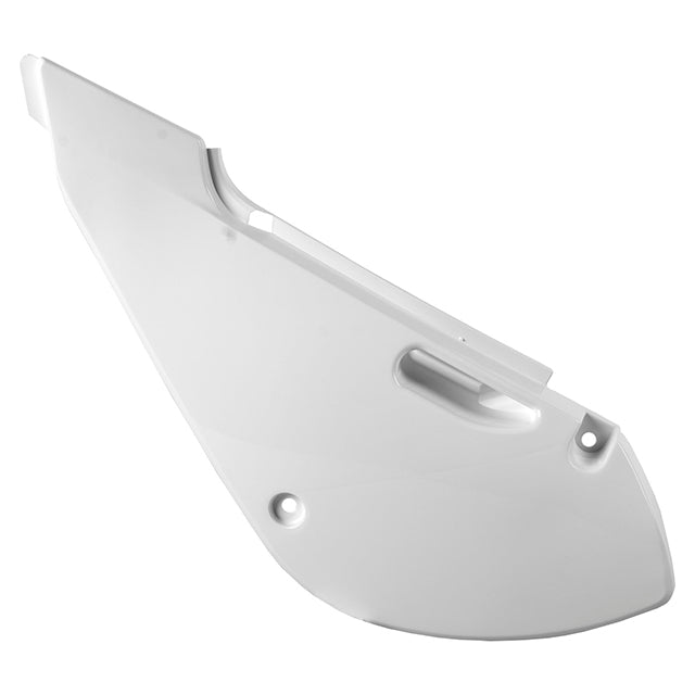 Tapas Laterales Suzuki DR-Z110 03-06 RM65 03-05 Kawasaki KX65 00-22 KLX110 02-09 Polisport - blanco 8601400004