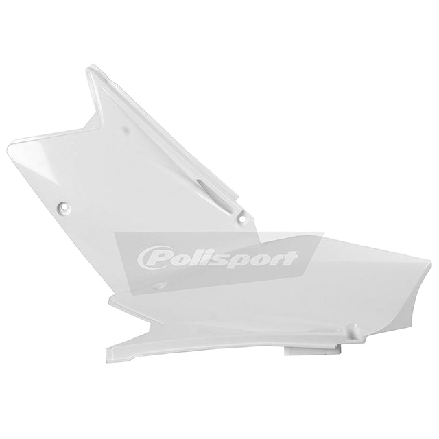 Tapas Laterales RMZ450 05-06 Polisport - blanco 8602700003