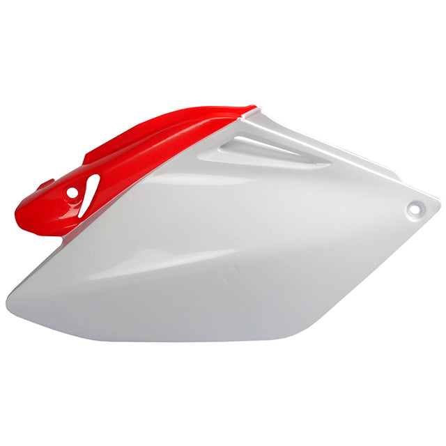 Tapas Laterales CRF250R 06-09 Polisport blanco-rojo CR04 8602800001