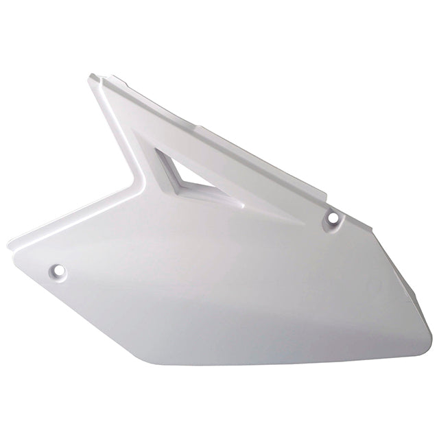 Tapas Laterales RMZ250 07-09 Polisport - blanco 8603700003