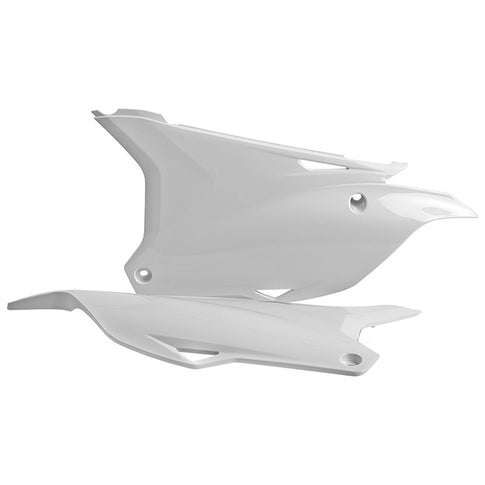 Tapas Laterales KX85/100 14-22 Polisport - blanco 8607100002