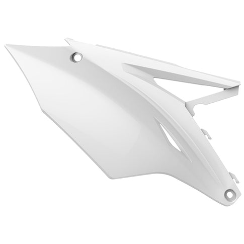Tapas Laterales Kawasaki KX450F 16-18 KX250F 17-20 Polisport - blanco 8608200002