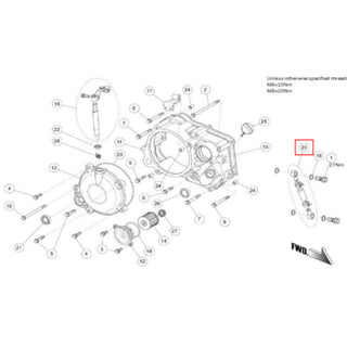 Latigueta selo óleo motor Daytona Anima