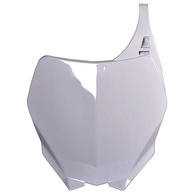 Careta portanumeros Yamaha YZ250F/YZ450F 06-09 / YZ125/250 06-14 Polisport - blanco 8658100001
