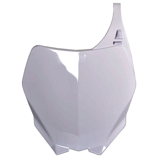 Careta portanumeros Yamaha YZ250F/YZ450F 06-09 / YZ125/250 06-14 Polisport - blanco 8658100001