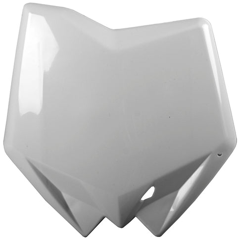 Careta portanumeros Husqvarna TC450/TC510 05-10 / CR125/CR250/TC250/TC310 05-11 Polisport - blanco 8658200002