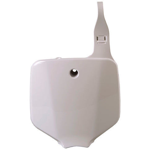 Careta portanumeros Suzuki DR-Z110 03-06 / Kawasaki KX65 00-22 Polisport - blanco 8661500010