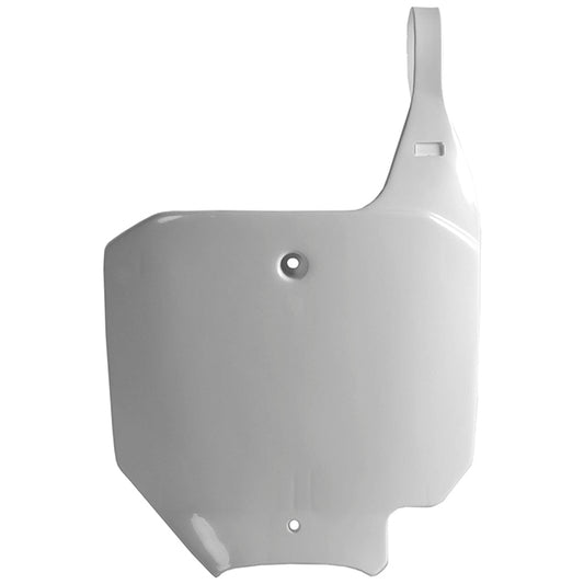 Careta portanumeros Honda CR85R 03-06 / CR80R 96-02 Polisport - blanco 8662200001