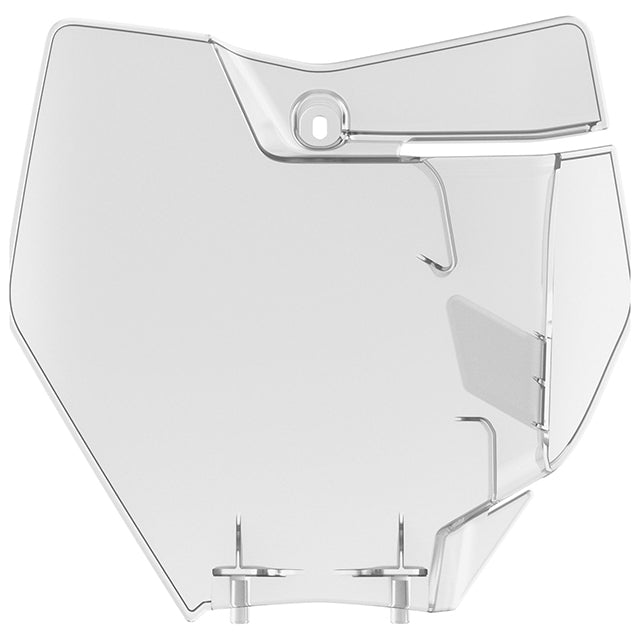 Careta portanumeros KTM 125/150SX 250/350/450SX-F / 16-18 250SX 250/300XC 17-18 Polisport - transparente 8664900004