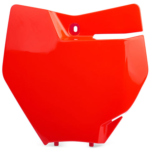 Careta portanumeros KTM 125/150SX 250/350/450SX-F / 16-18 250SX 250/300XC 17-18 Polisport - naranja flúor 8664900006