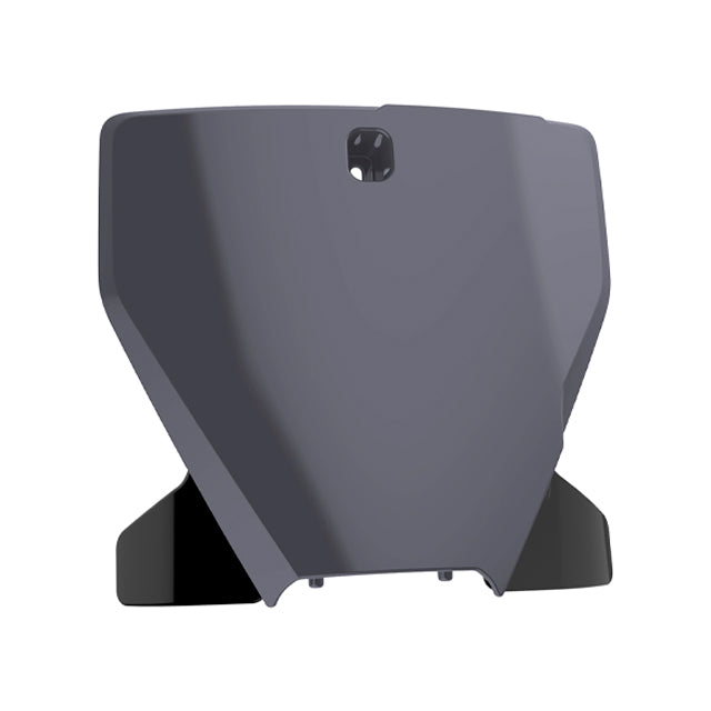 Careta portanumeros TC125 FC250/350/450 19-21 Polisport - nardo grey-negro 8666500005