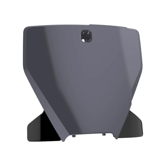 Careta portanumeros TC125 FC250/350/450 19-21 Polisport - nardo grey-negro 8666500005