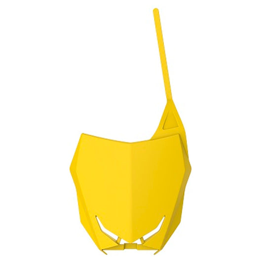 Careta portanumeros restyling KX125 / 250 KX450 20 style 03-08 Polisport - amarillo 8666600004