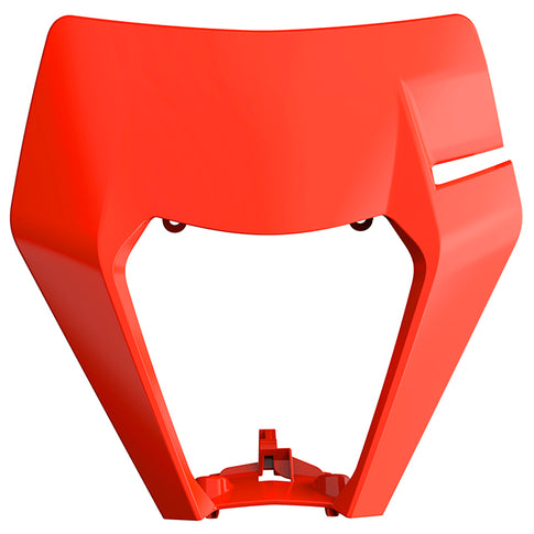 Mascara Faro KTM EXC/EXC-F/XC-W/XCF-W 17-19 Polisport - naranja KTM