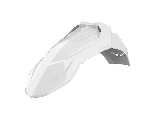 Guardabarros Supermoto sin agujeros Polisport - blanco 8685300001