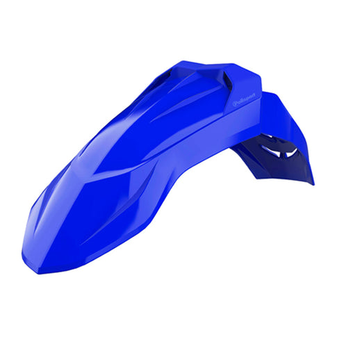 Guardabarros Supermoto con fijación universal Polisport - azul yamaha 8685400005