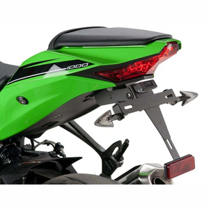 Soporte matrícula Negro Kawasaki ZX-10R 16'-18' PUIG 8726N