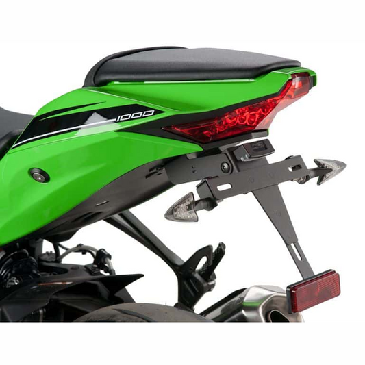 Soporte matrícula Negro Kawasaki ZX-10R 16'-18' PUIG 8726N