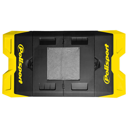 Alfombra plastica Polisport - amarillo RM01 - negro 8982200001