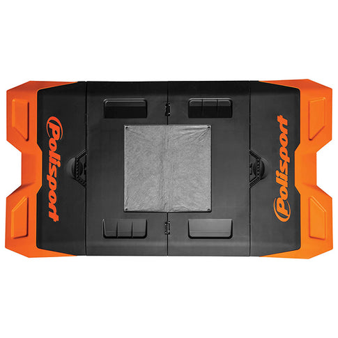 Alfombra plastica Polisport naranja KTM - negro 8982200002