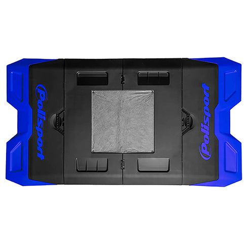 Alfombra plastica Polisport azul yam - negro 8982200003