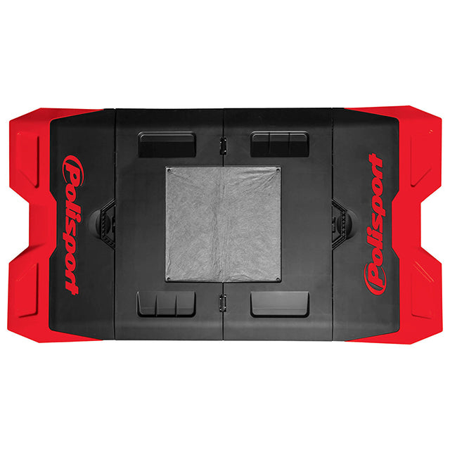 Alfombra plastica Polisport rojo 04 - negro 8982200004